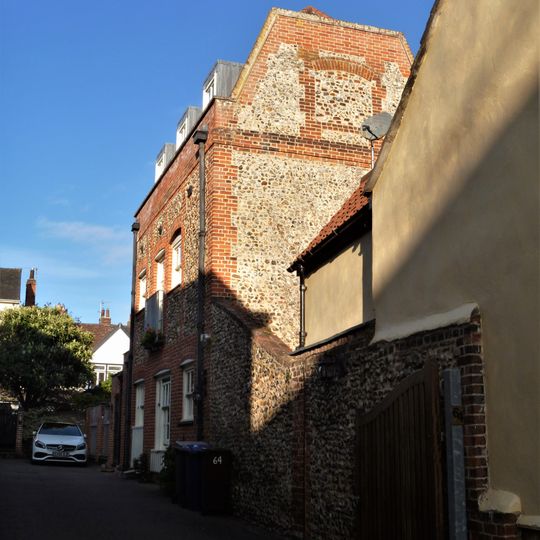 Premises Occupied By Piano Workshop/Salesroom Behind Number 65 And Attached Wall