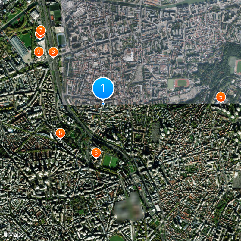 Le Pré-Saint-Gervais Map