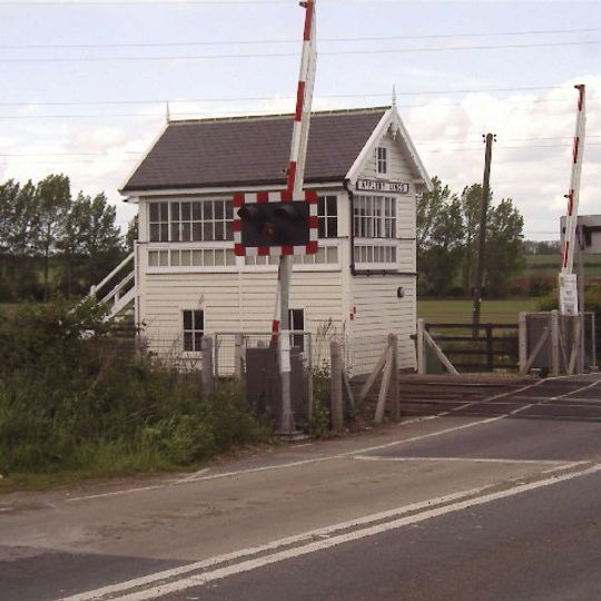Appleby Signal Box Approximately 10 Metres North West Of Level Crossing