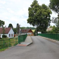 Most přes Nežárku v Horní Lhotě