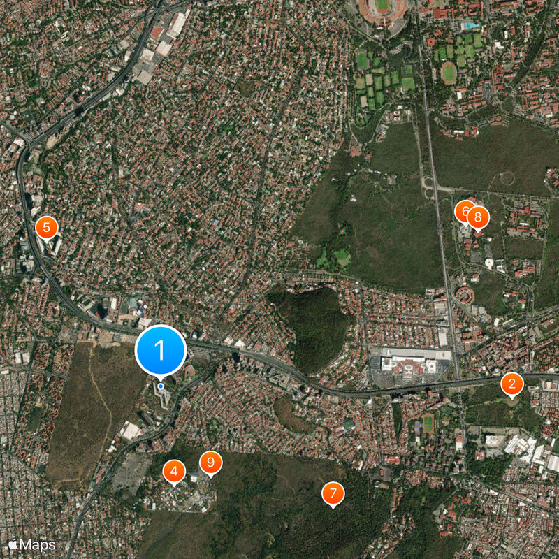 National Pedagogic University Map