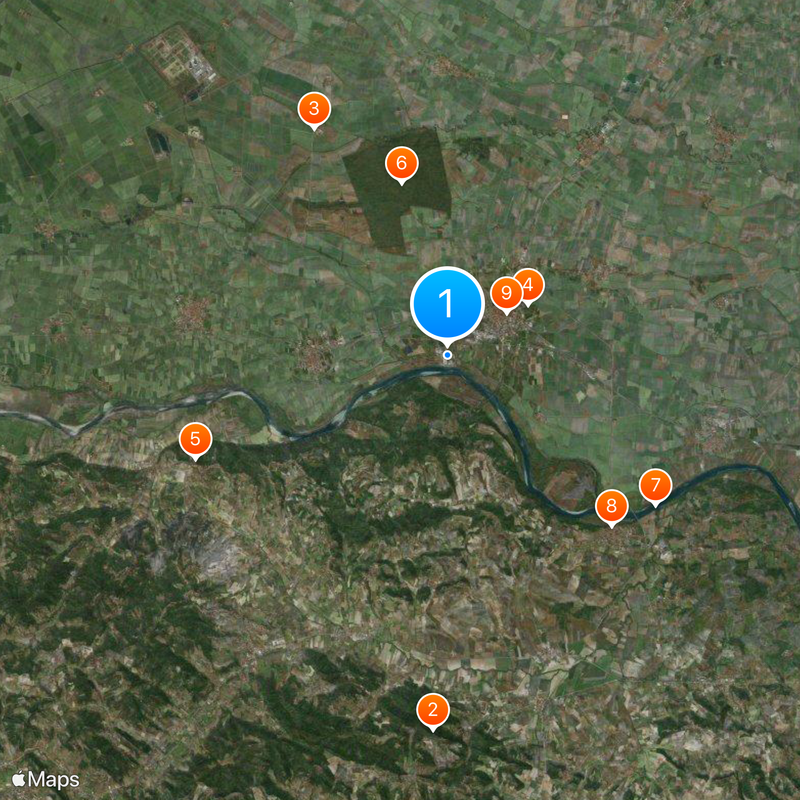 Enrico Fermi Nuclear Power Plant Map