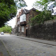 Diocesan Registry Including Part Of Precinct Wall To Boley Hill