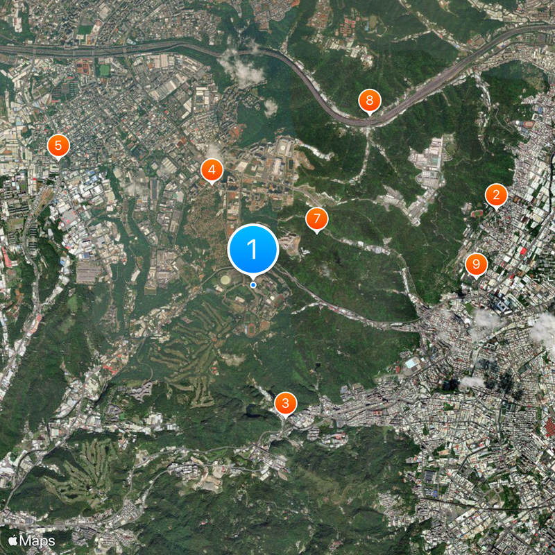 Chang Gung University Map