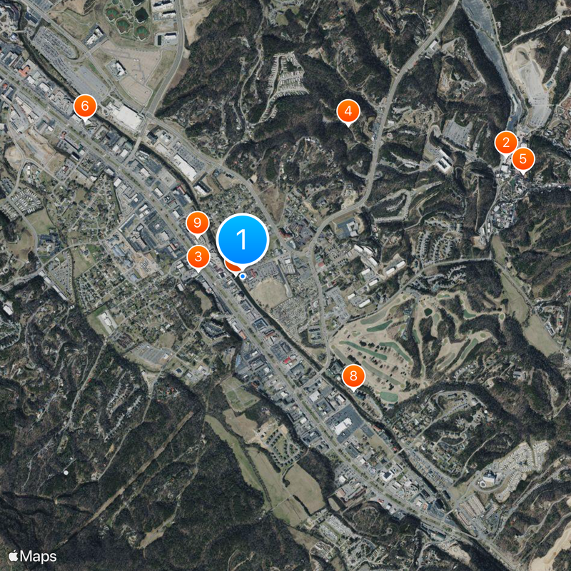 The Old Mill Restaurant Map