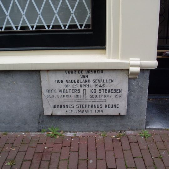 Gevelsteen aan de Bloemgracht