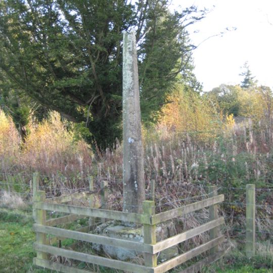 Belsay Village Cross approx 250 yards east of Belsay Castle