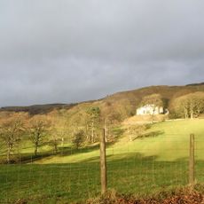 Helbeck Hall With Retaining Wall To Rear