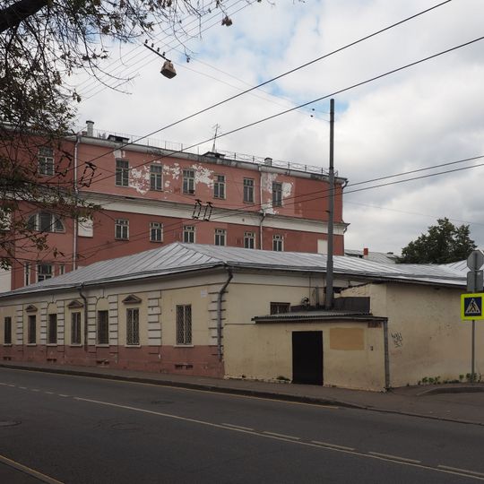 Спартаковская улица 2 корпус 5, Флигель южный одноэтажный