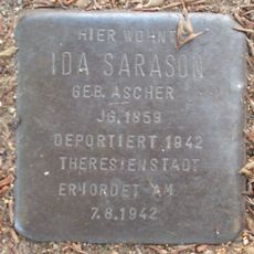 Stolperstein dedicated to Ida Sarason