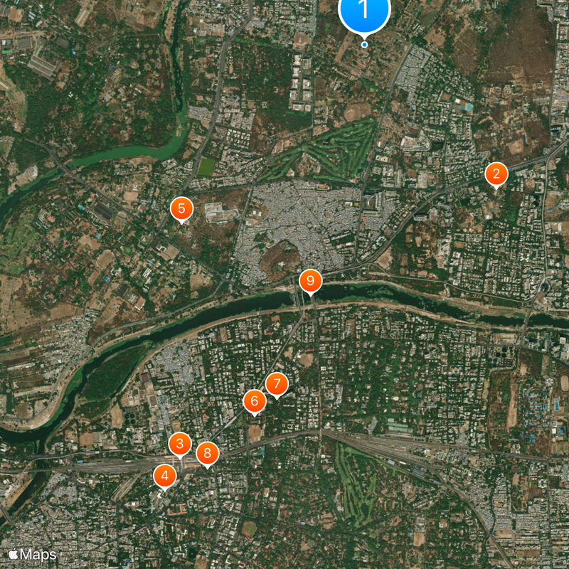 Yerawada Central Jail Mapa