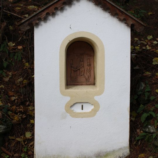 Gwabl, Kreuzwegstationen zur Wallfahrtskirche