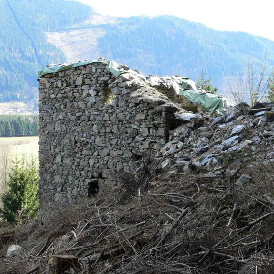 Turmruine der oberen Reithtaler Klause