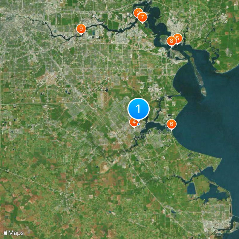 Christopher C. Kraft Jr. Mission Control Center Map