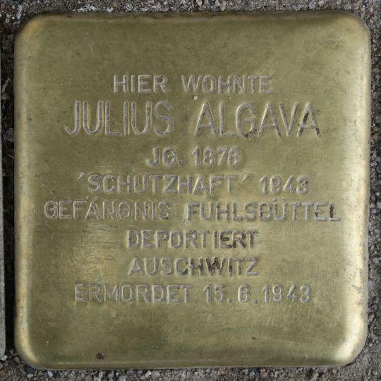 Stolperstein für Julius Algava