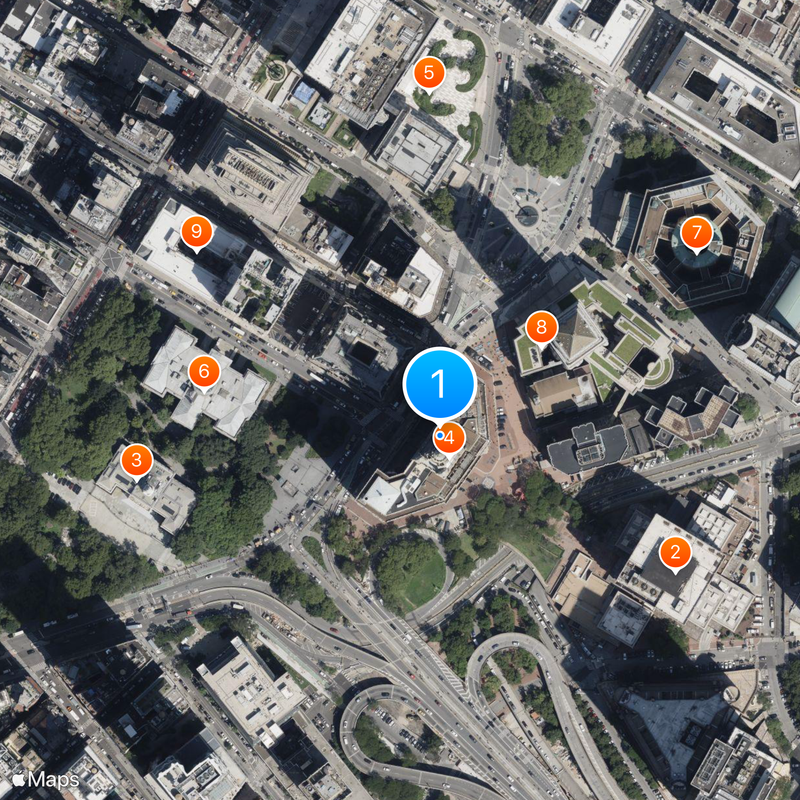 New York City Landmarks Preservation Commission Map