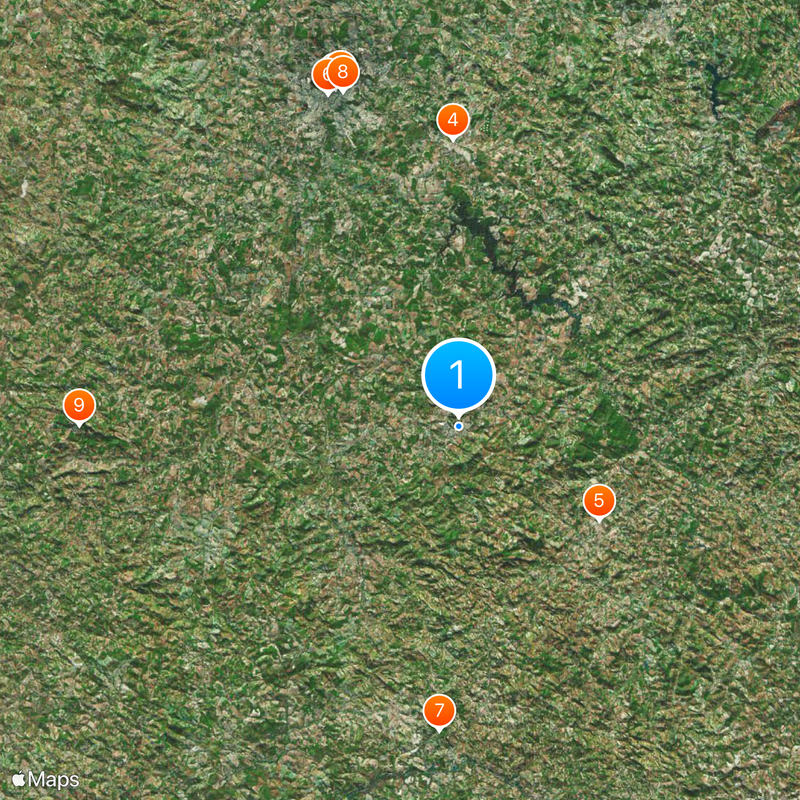 Cláudio Map