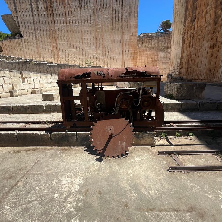 Old excavator