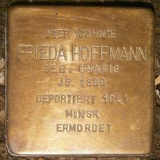 Stolperstein dedicated to Frieda Hoffmann