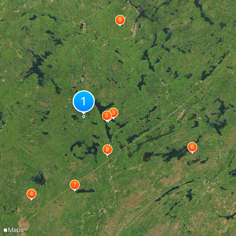 Bon Echo Provincial Park Map