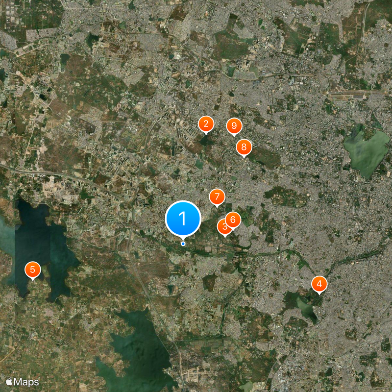 Taramati Baradari Kaart