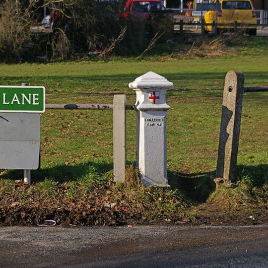 Coal Taxpost At Junction With Warren Road