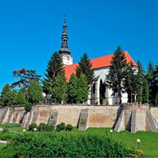 Farský kostol, prepoštský kost. , múr hradbový