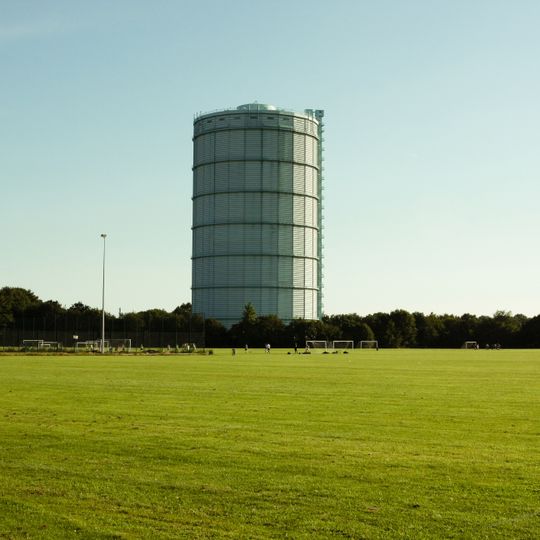 Demolition of Køgevejens Gasbeholder
