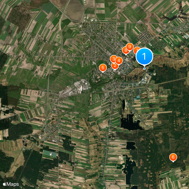 Międzyrzec Podlaski Mapa