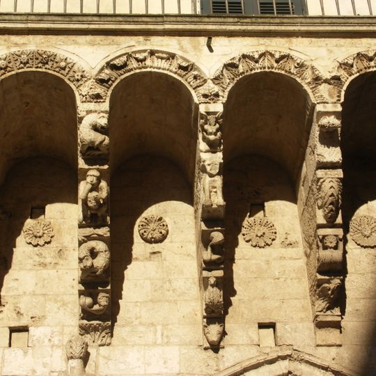 Loggia del palazzo Balsamo
