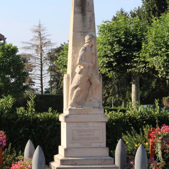 War memorial of Chaveyriat