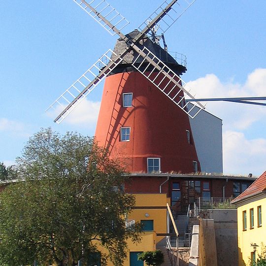 Windmühle mit Speicher