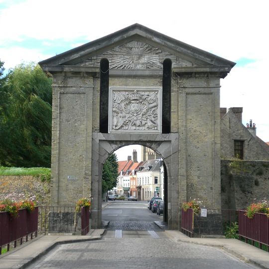 City walls of Bergues