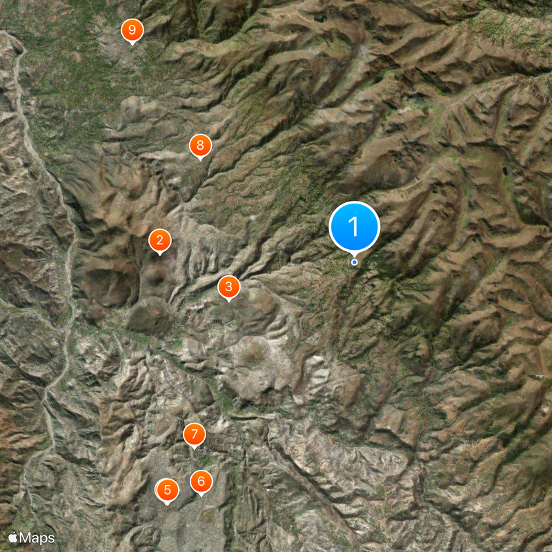 Pampas de Ayacucho Historical Sanctuary Kaart