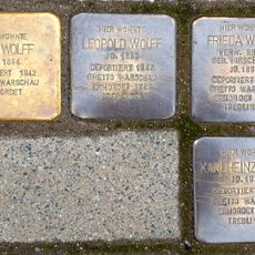 Stolperstein en memoria de Otto Wolff