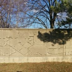 Reliefwand Schweineaufzucht