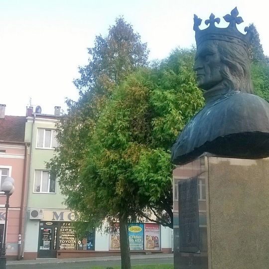 Pomnik Władysława Jagiełły w Leżajsku