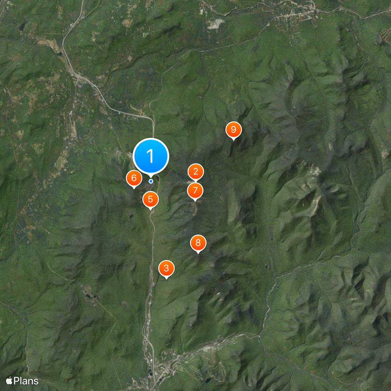 Old Man of the Mountain Map