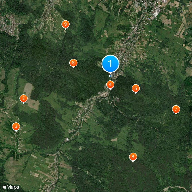 Rymanów-Zdrój Map