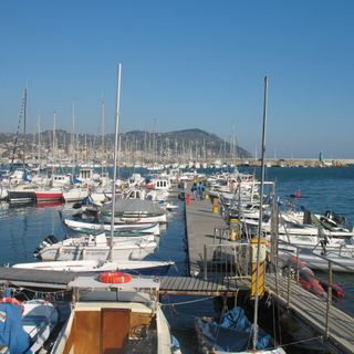Harbour of Imperia-Porto Maurizio