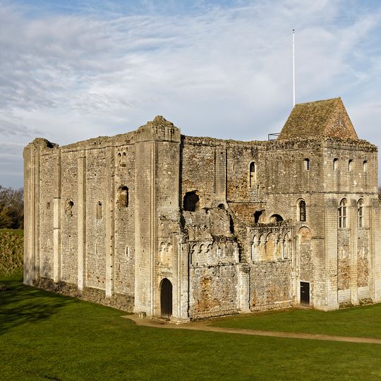 Ruins of castle and eleventh century church
