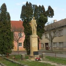 Masarykův pomník na Masarykově náměstí v Budyni nad Ohří