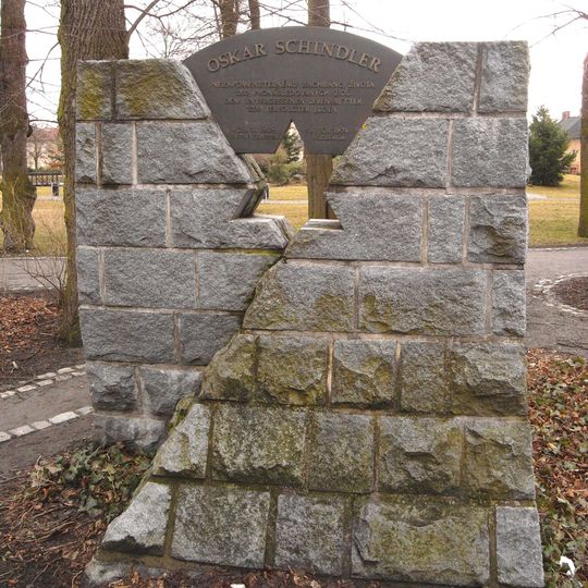 Oskar Schindler memorial in Svitavy