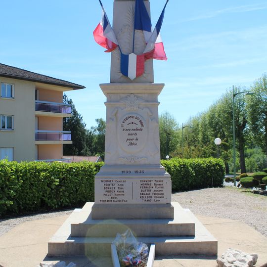 War memorial of Saint-Étienne-du-Bois