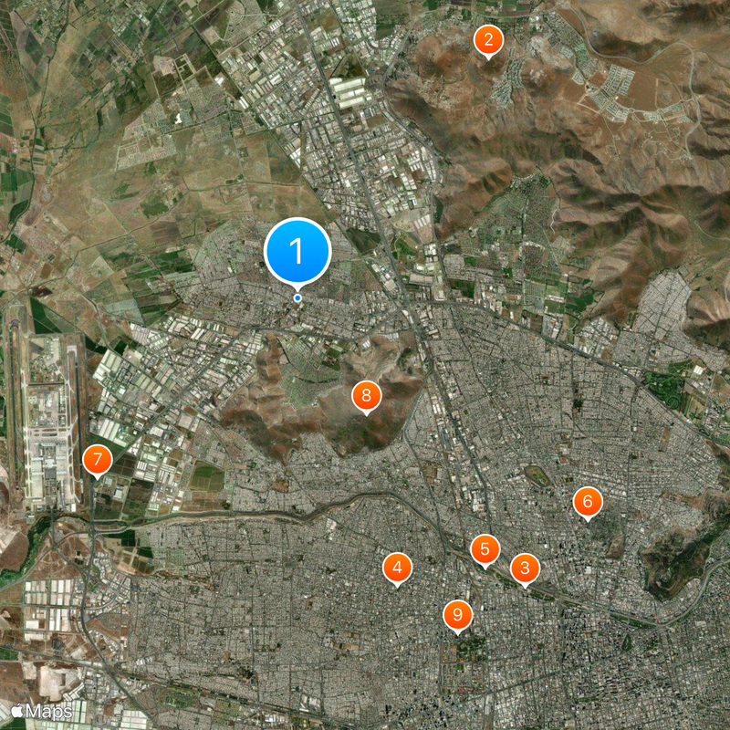 Plaza Quilicura metro station Map