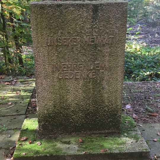 Gedenkstein für die Opfer des Faschismus