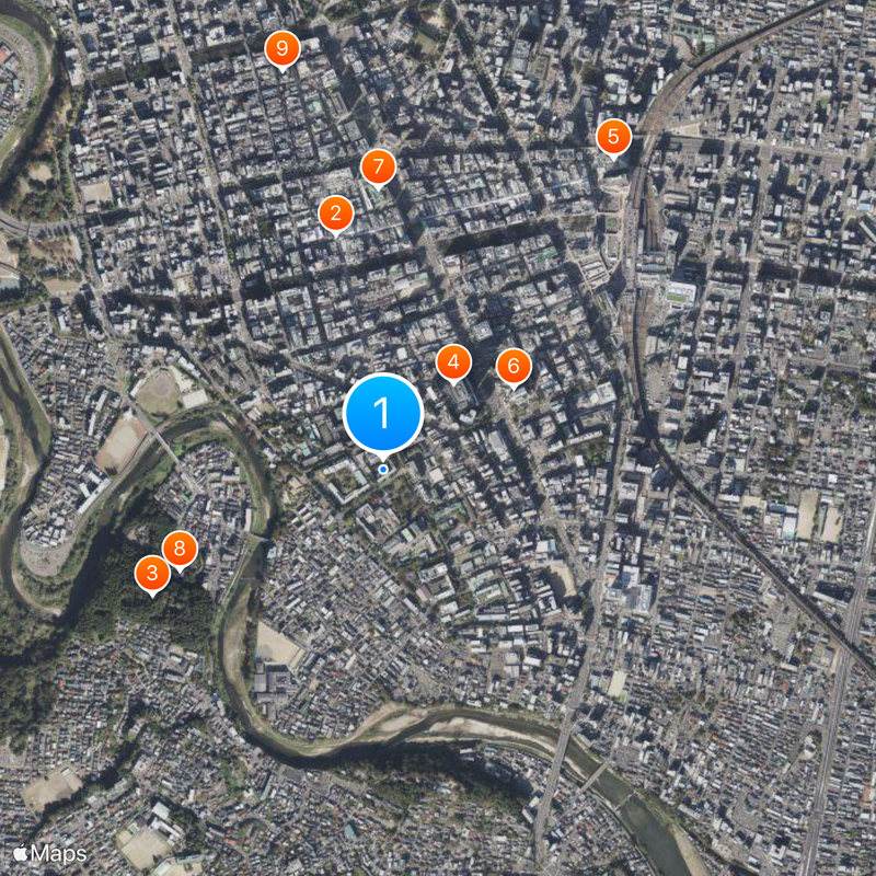Tohoku University Map