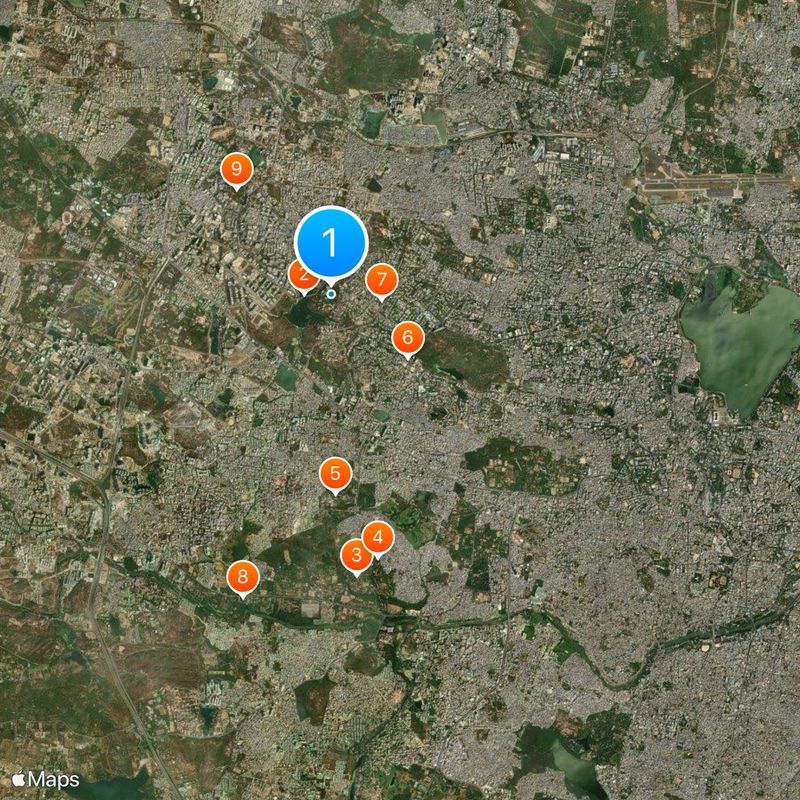 Dr. B. R. Ambedkar Open University Map