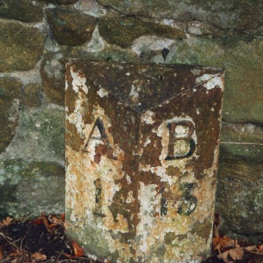 Milepost 80 Metres South Of Broom House Roundabout