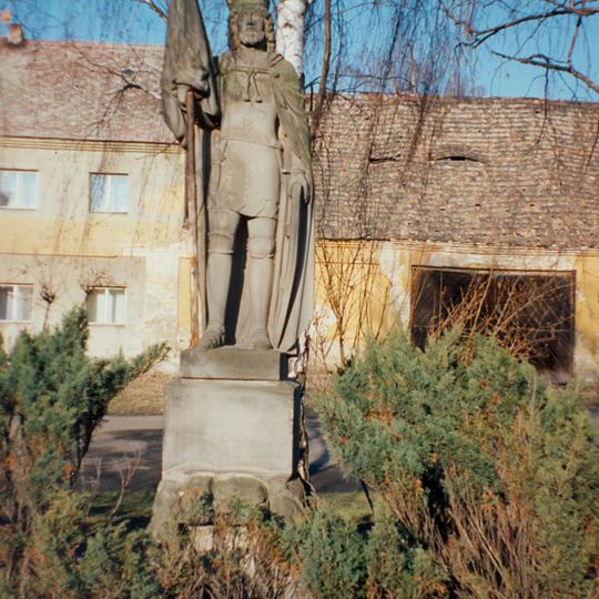 Statue of Saint Wenceslaus in Dobroměřice